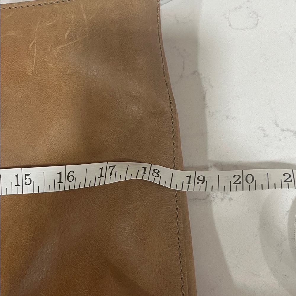 Authentic Frye Tan Leather Tote Bag Great Condition - Picture 6 of 16